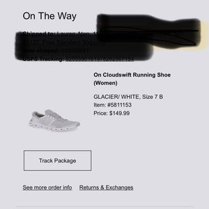 On cloud running shoes